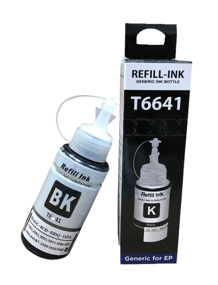 Ink Bottle -EPSON - T6641 - BLK